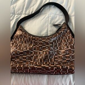 Salvatore Ferragamo Brown Shoulder Bag